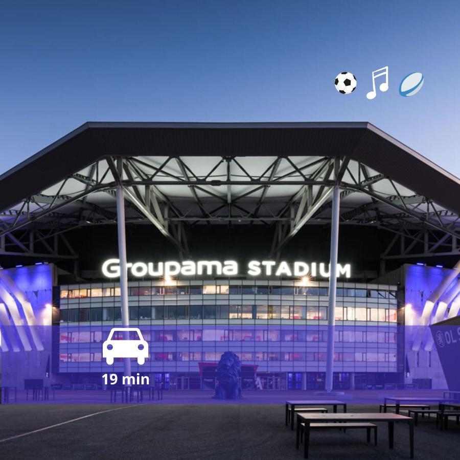 Vénissieux Le Petit Cocon - Parking Prive - Lyon Sud 아파트 외부 사진