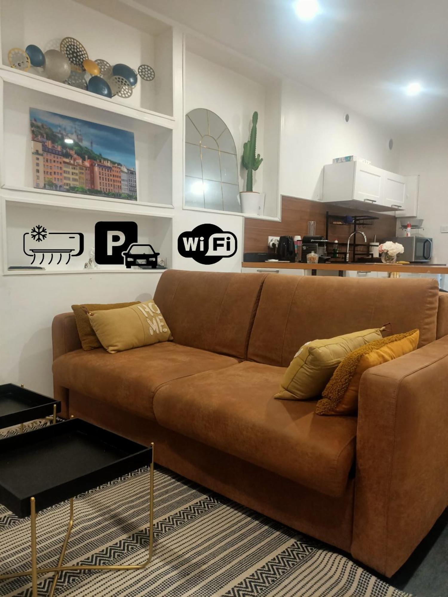 Vénissieux Le Petit Cocon - Parking Prive - Lyon Sud 아파트 외부 사진